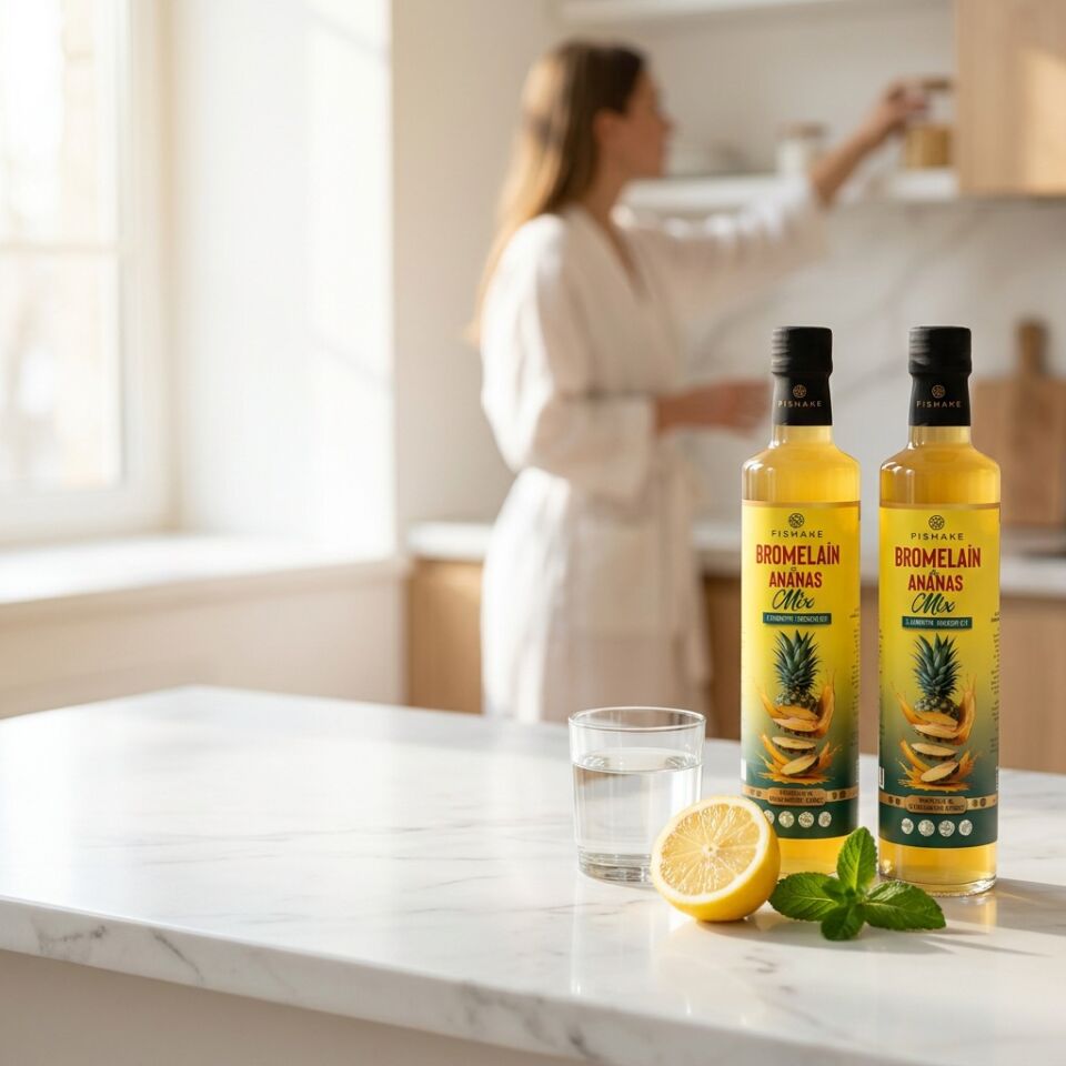 Bromelain & Ananas Içeren Detox Mix Şurubu