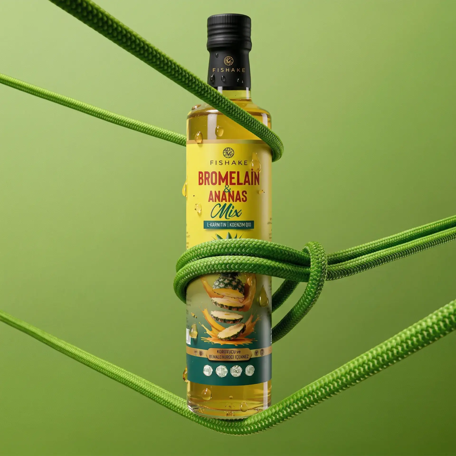 Bromelain & Ananas Içeren Detox Mix Şurubu