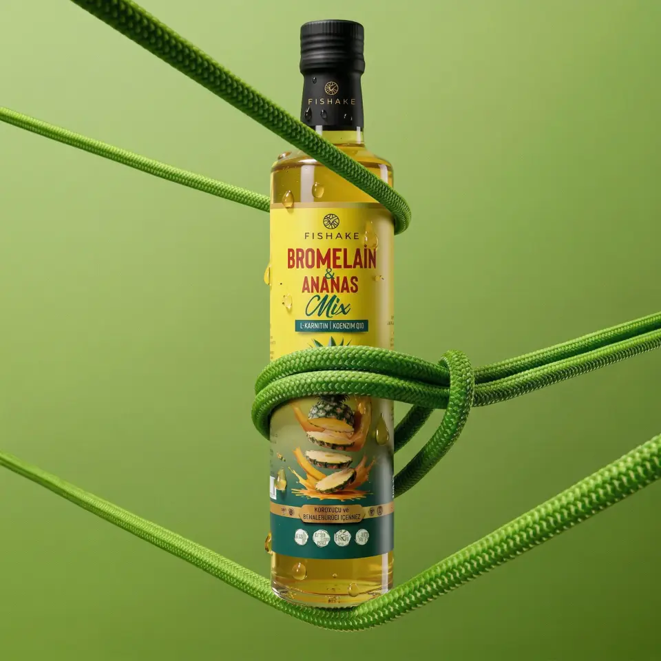 Bromelain & Ananas Içeren Detox Mix Şurubu
